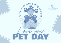 Pet Appreciation Day Postcard