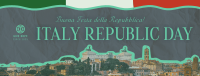 Elegant Italy Republic Day Facebook Cover Image Preview