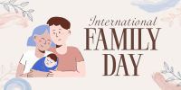 Floral Family Day Twitter Post