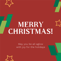 Christmas Greeting Instagram Post Design