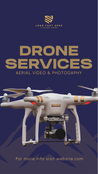 Aerial Drone Service Facebook Story