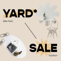 Minimalist Yard Sale Instagram Post