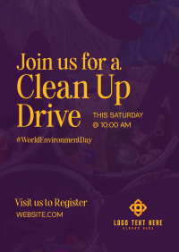 Clean Up Drive Flyer