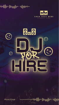 Hiring Party DJ Video