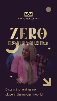 Zero Discrimination Diversity Facebook Story