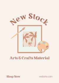 New Art Stock Poster