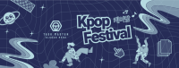 Trendy K-pop Playlist Facebook Cover Image Preview