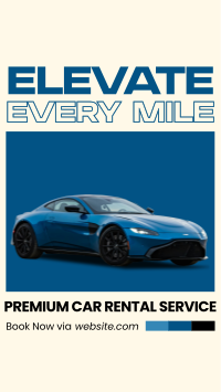 Premium Car Rental Video