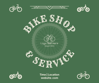 Bike Shop and Service Facebook Post