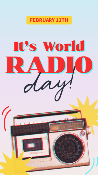 Retro World Radio Instagram Reel Image Preview