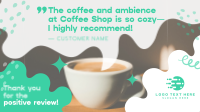 Quirky Cafe Testimonial Animation