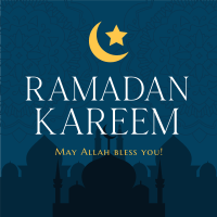 Blessed Ramadan Instagram Post