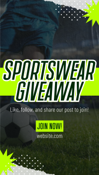 Sportswear Giveaway Video