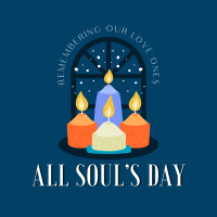 All Saints Day Instagram Post example 2