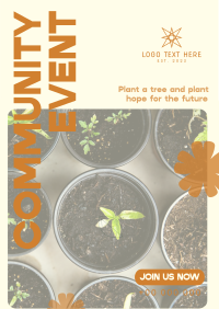 Trees Planting Volunteer Flyer