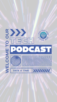 Futuristic Tech Podcast Video