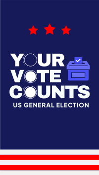 Vote Matters Instagram Reel Design