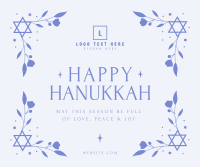 Hanukkah Festival Facebook Post