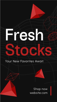 3D Fresh Stocks Instagram Reel Image Preview