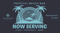 Tropical Beach Bar Video