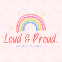 Pride Rainbow Instagram Post Design