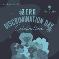 Zero Discrimination for Women Linkedin Post