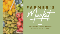 Organic Market Facebook Event Cover