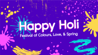 Holi Celebration Facebook Event Cover