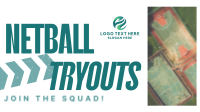 Grungy Netball Tryouts Animation