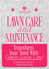 Modern Lawn Services Flyer Design