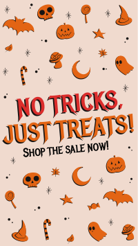 Trick or Treat Sale Instagram Reel