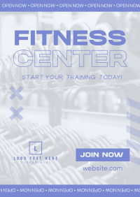 Fitness Training Center Flyer