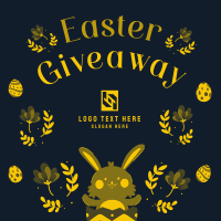 Warm Easter Giveaway Linkedin Post Design