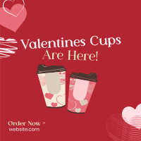 Valentines Cups Instagram Post Image Preview