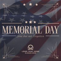 Elegant Memorial Day Instagram Post