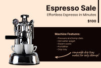 Espresso Machine Pinterest Cover Design