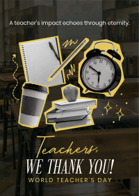 Professor Teacher's Day Flyer