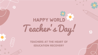 Teacher's Day Facebook Event Cover