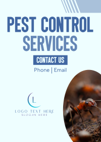 Pest Control Business Services Flyer