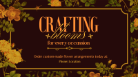 Elegant Floristry Blooms Animation