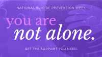 Suicide Awareness Animation example 4