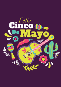 Feliz Cinco De Mayo Poster