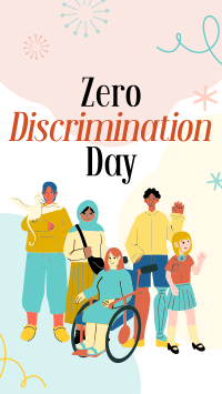 Zero Discrimination Instagram Story