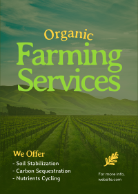 Organic Farming Poster