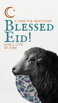 Sheep Eid Al Adha Instagram Reel Image Preview