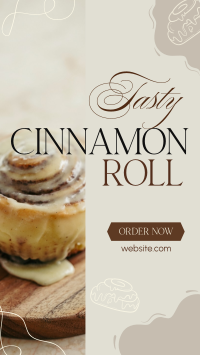 Fluffy Cinnamon Rolls Facebook Story