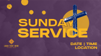 Textured Sunday Service Video Design