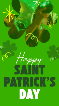 Fun Saint Patrick's Day Facebook Story