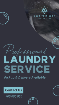 Convenient Laundry Service Facebook Story