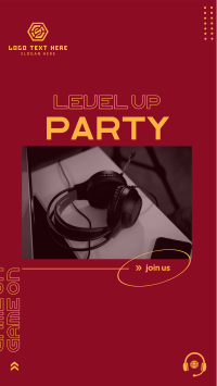 Level Up Party Facebook Story